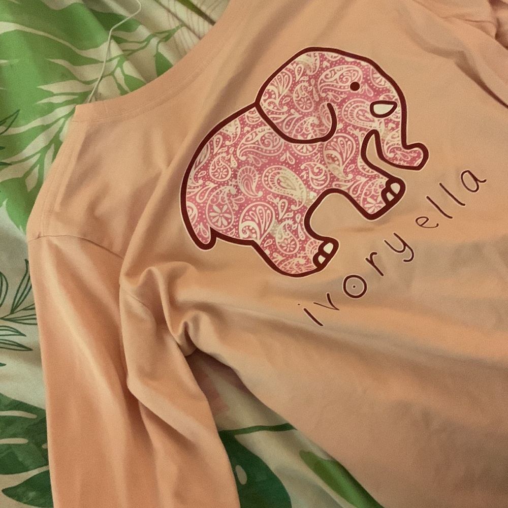 Ivory Ella long sleeve tee